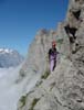 The mountain guides of the Haslital have prepared this fine climb